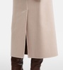 Zuppa wool and cashmere wrap skirt