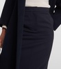 Circeo wool maxi skirt