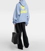 Tape Type cotton fleece hoodie