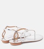 Almost Bare metallic thong sandals