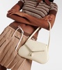 Gemini Flat leather shoulder bag