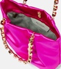 Galactic embellished satin mini tote bag