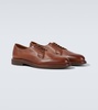 Leather derby shoes