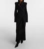 Wool and cashmere coat