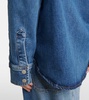 Monaco patchwork denim shirt