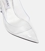 Love Link 105 PVC slingback pumps