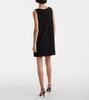 Delis sequined cutout crêpe minidress