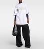 Tape Type cotton jersey T-shirt