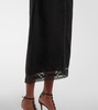 Veona linen and cotton midi dress