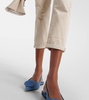 Caden mid-rise twill tapered pants