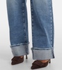 Kora high-rise wide-leg jeans