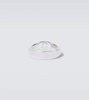 Interlocking G sterling silver ring