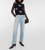 Remy low-rise straight jeans