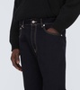 Bara mid-rise straight jeans