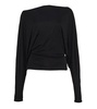 women's juno top in black