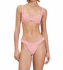 pia bikini bottom in pink tweed