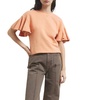 maia top in pale coral