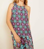 caroline top in kaleidoscope batik