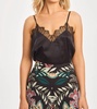 gia tank camisole in black