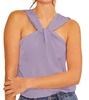 iris halter blouse in violet
