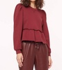 lyra sweatshirt in currant