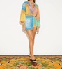 bon bon split mini skirt in mosaic