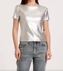 gilded tee in silver