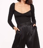 cooper bodysuit in black