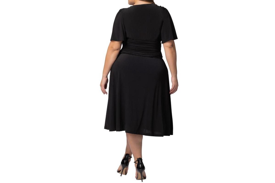 Plus Size Jemma Ruched Tie Dress