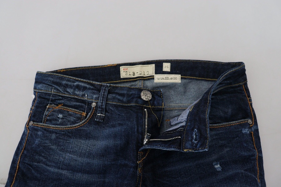 washed cotton low waist women casualwomen's jeans