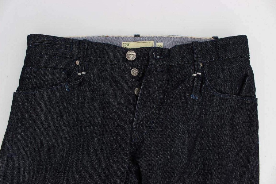 ACHT  Cotton Regular Straight Fit Jeans