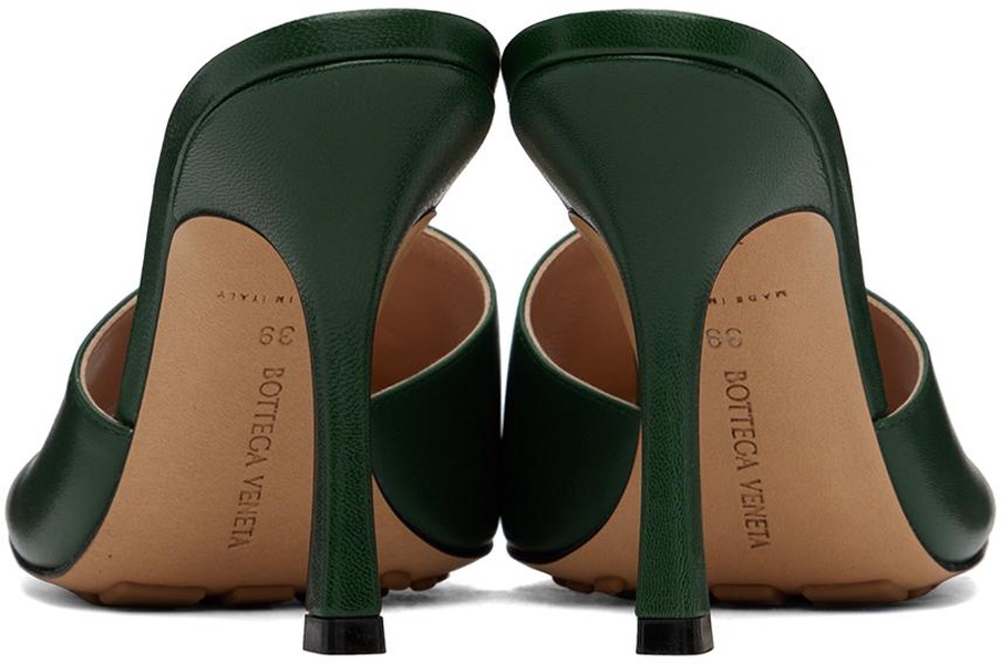 Green Stretch Mules