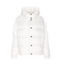 'down Jacket With Logo Patch