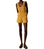 auri shorts in yellow