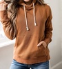 staple hoodie in maple toffee