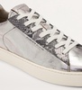 Leather Shana Metallic Sneakers