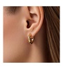 - Gold Hoop Earrings - Giulia Medium
