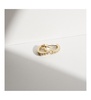 Pave Huggie Hoops - Suzanne Medium