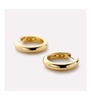 - Gold Hoop Earrings - Giulia Medium