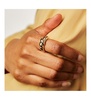 - Gold Twist Ring - Rope Bold
