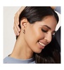 Puffed Heart Hoops - Jessica Silver