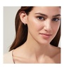 Pave Huggie Hoops - Suzanne Medium