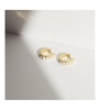 Pearl Huggie Hoops - Ashley