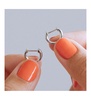 Sterling Silver Mini Huggie Hoops - Mini Huggie Hoops Silver