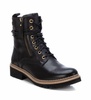 women's carmela leather booties in black