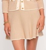 makenna sweater skirt in ecru by