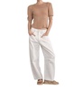 barrel jeans in cream