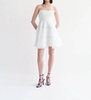 cinque jacquard mini dress in ivory