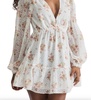 siriana mini dress in white