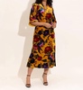 arabesque jerry dress in yellow